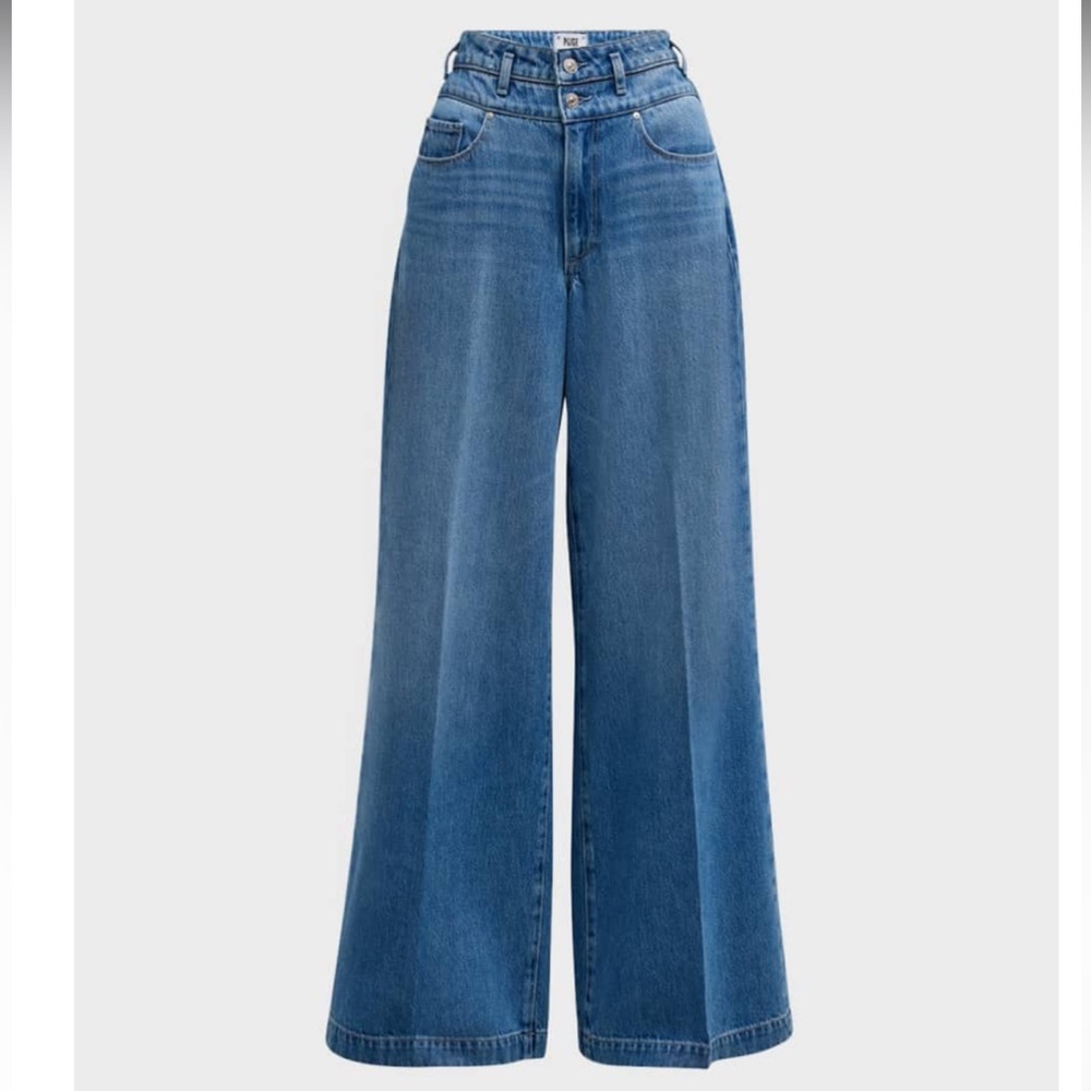 PAIGE Light Blue Denim Jeans